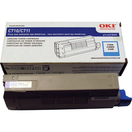 Oki Oki Cyan Toner For C711Dn, C711Dtn, C711N - 11.5K Toner - Iso 44318603
